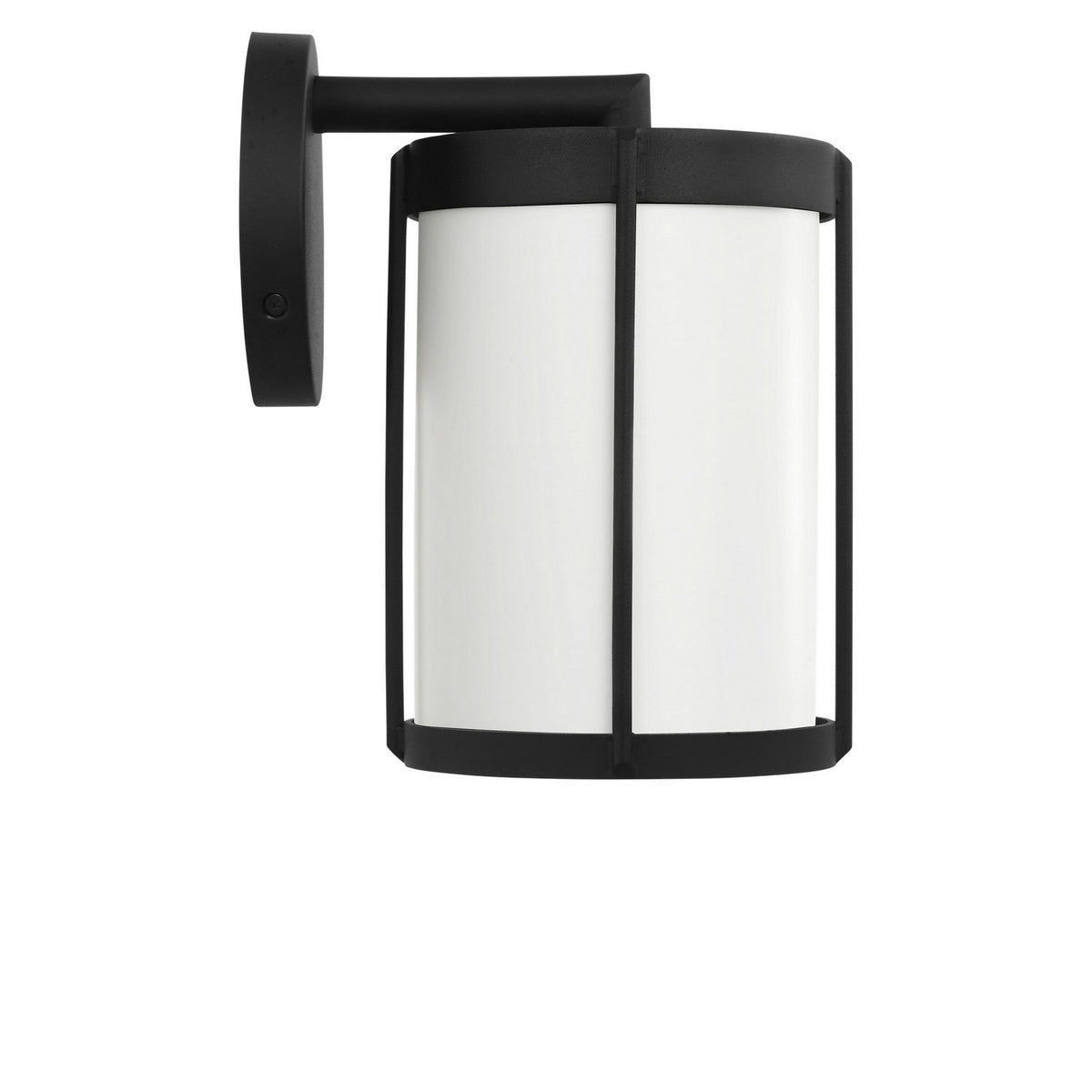 Luning Small Lantern — White Aluminum Shade