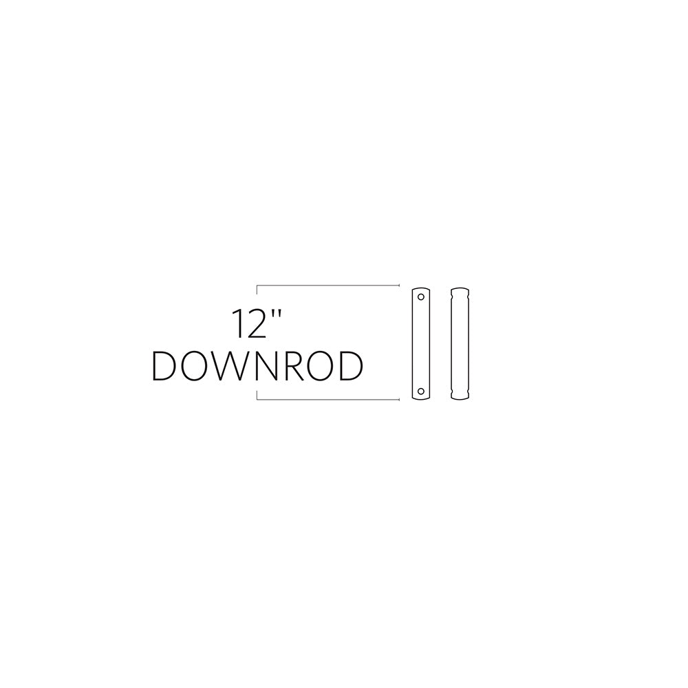 Universal Downrod — 12"