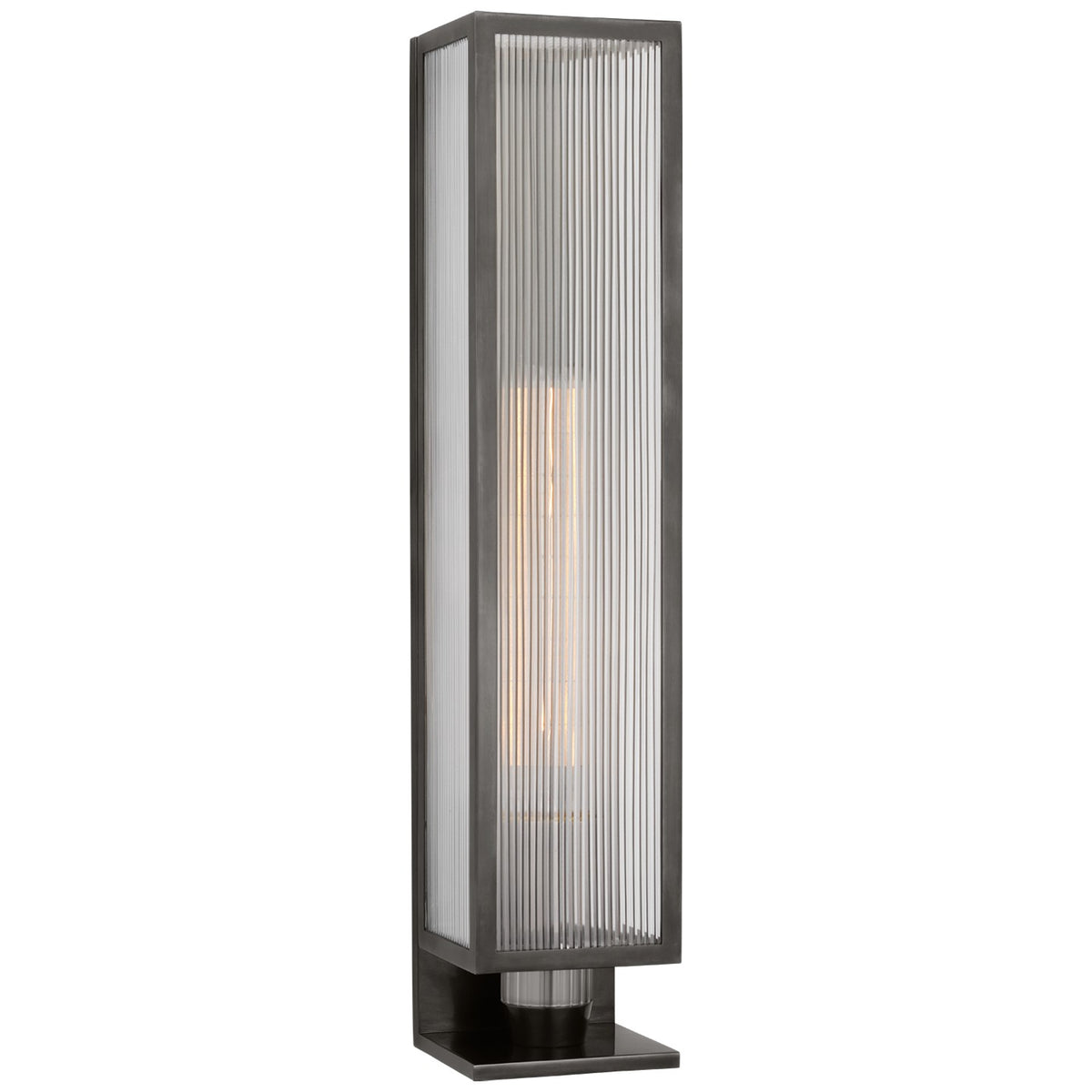York 24" Single Box Outdoor Sconce