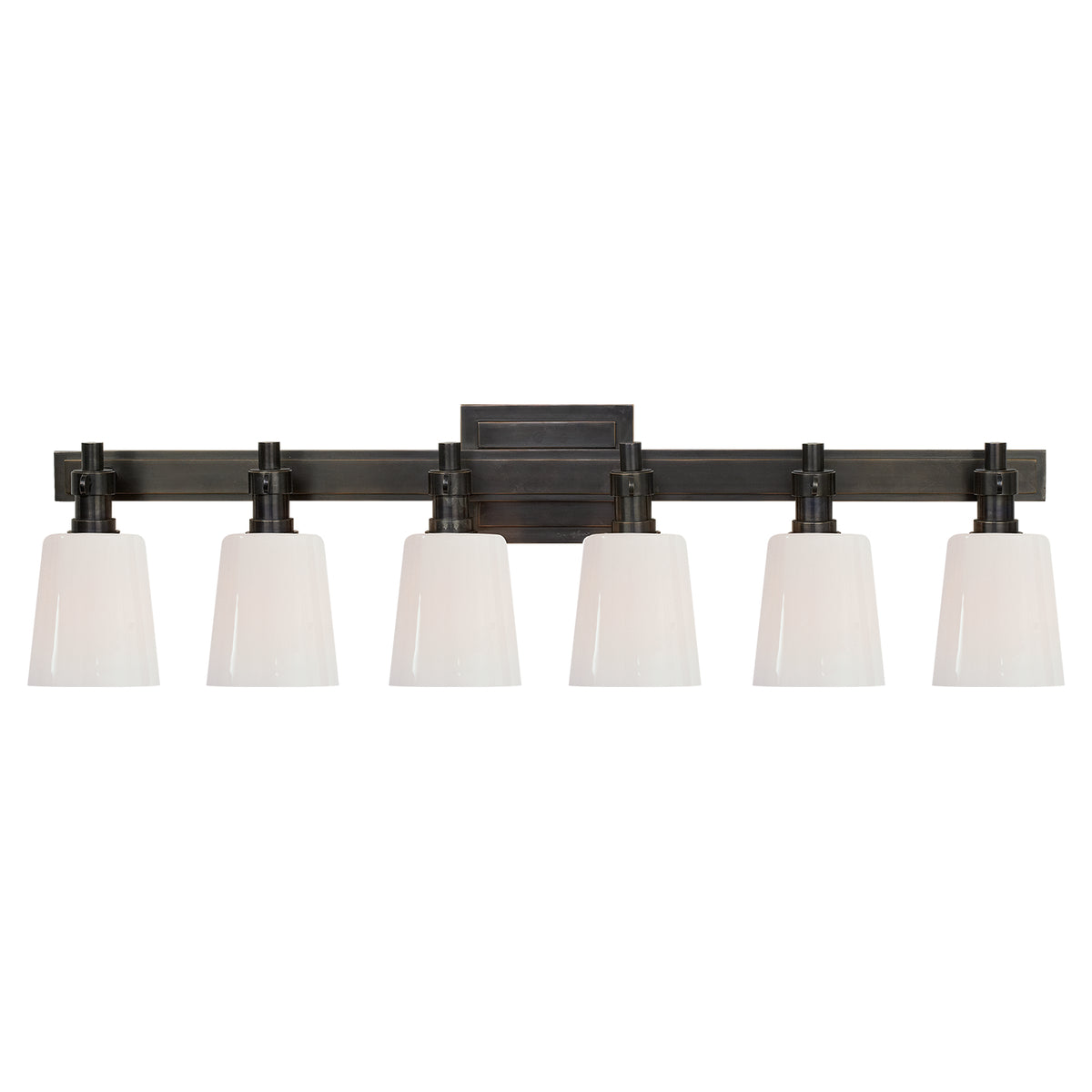 Bryant Six-Light Linear Bath Sconce