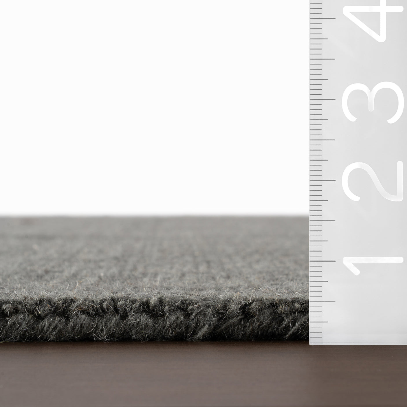 Nate Berkus Hollis Solid Wool Cozy Area Rug