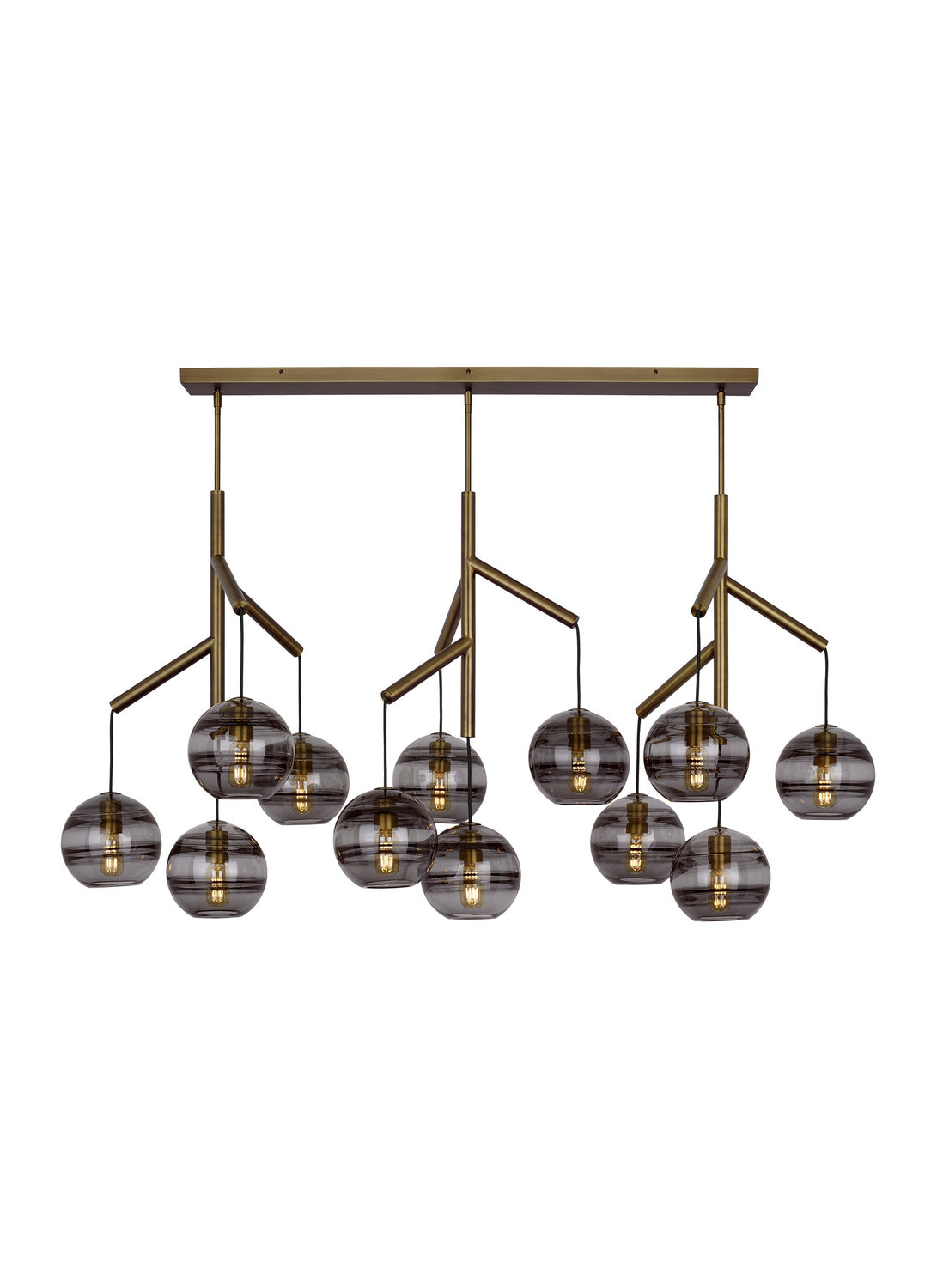 12 Light Chandelier — 30.00"