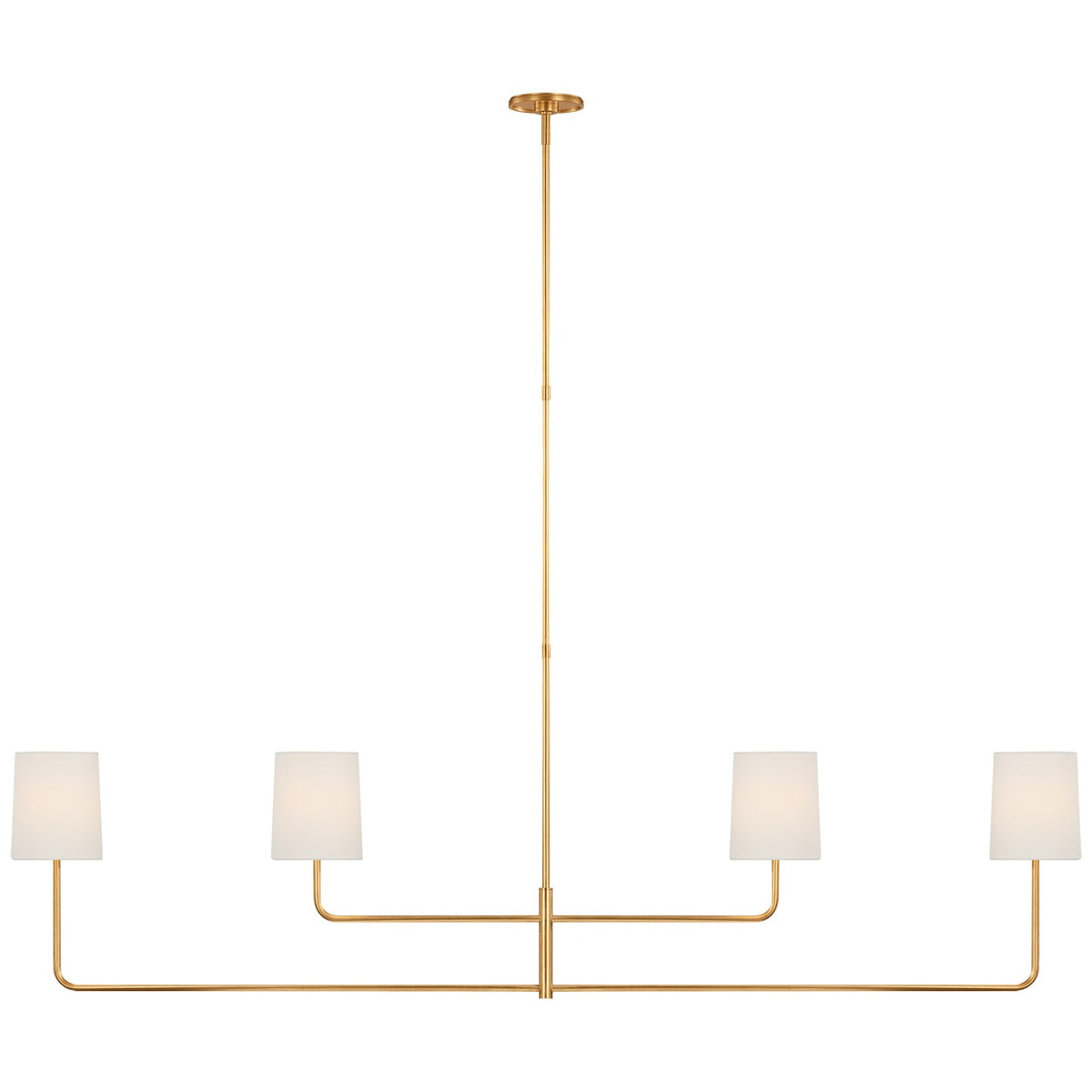 Go Lightly 70" Four Light Linear Chandelier
