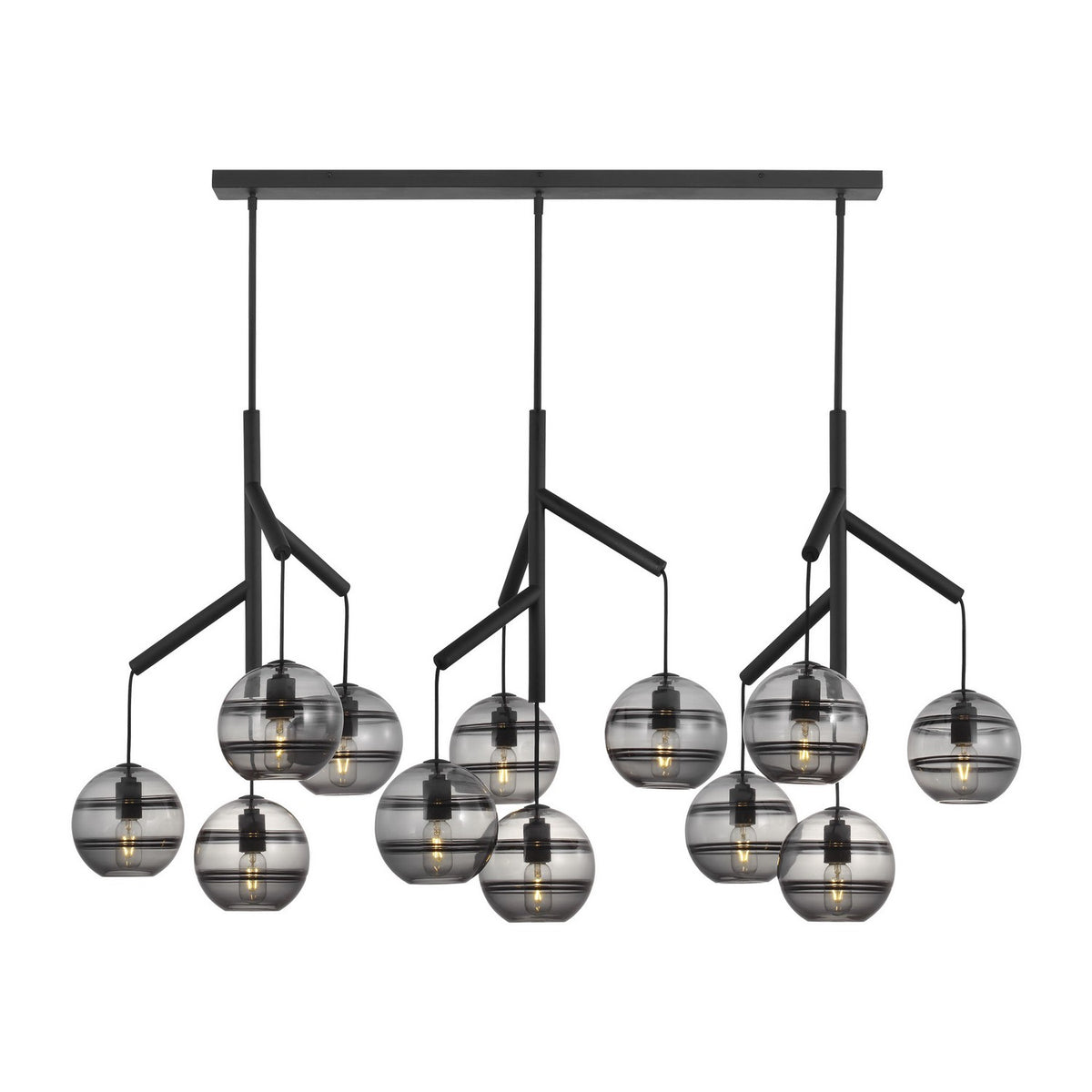 12 Light Chandelier — 30.00"