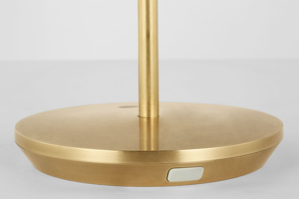 Nevis Short Accent Rechargeable Table Lamp