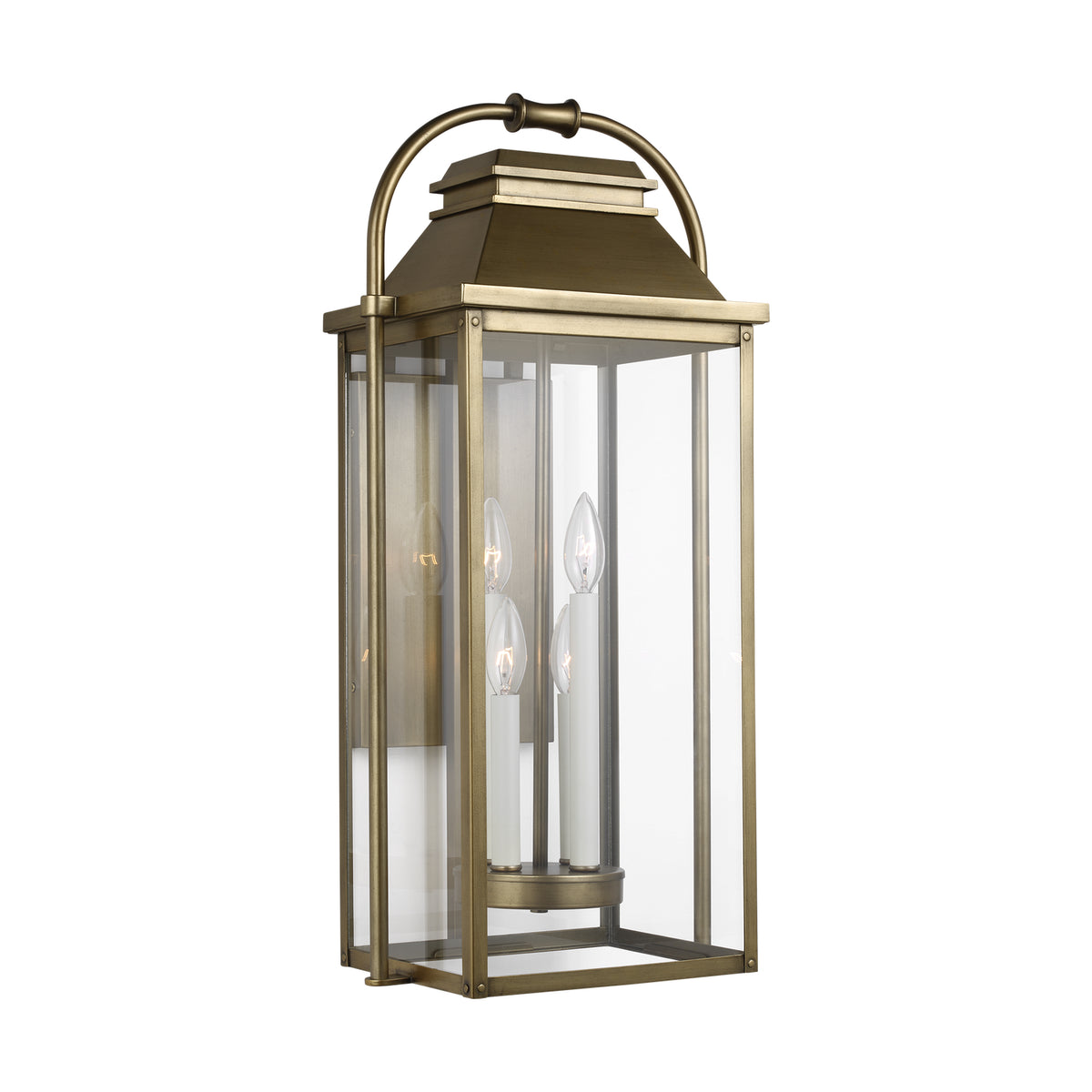 Four Light Outdoor Wall Sconce — 26.88"