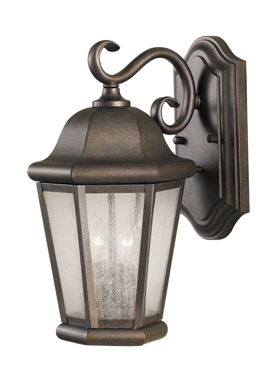 Two Light Outdoor Wall Lantern — 14.50", Torpedo Bulb
