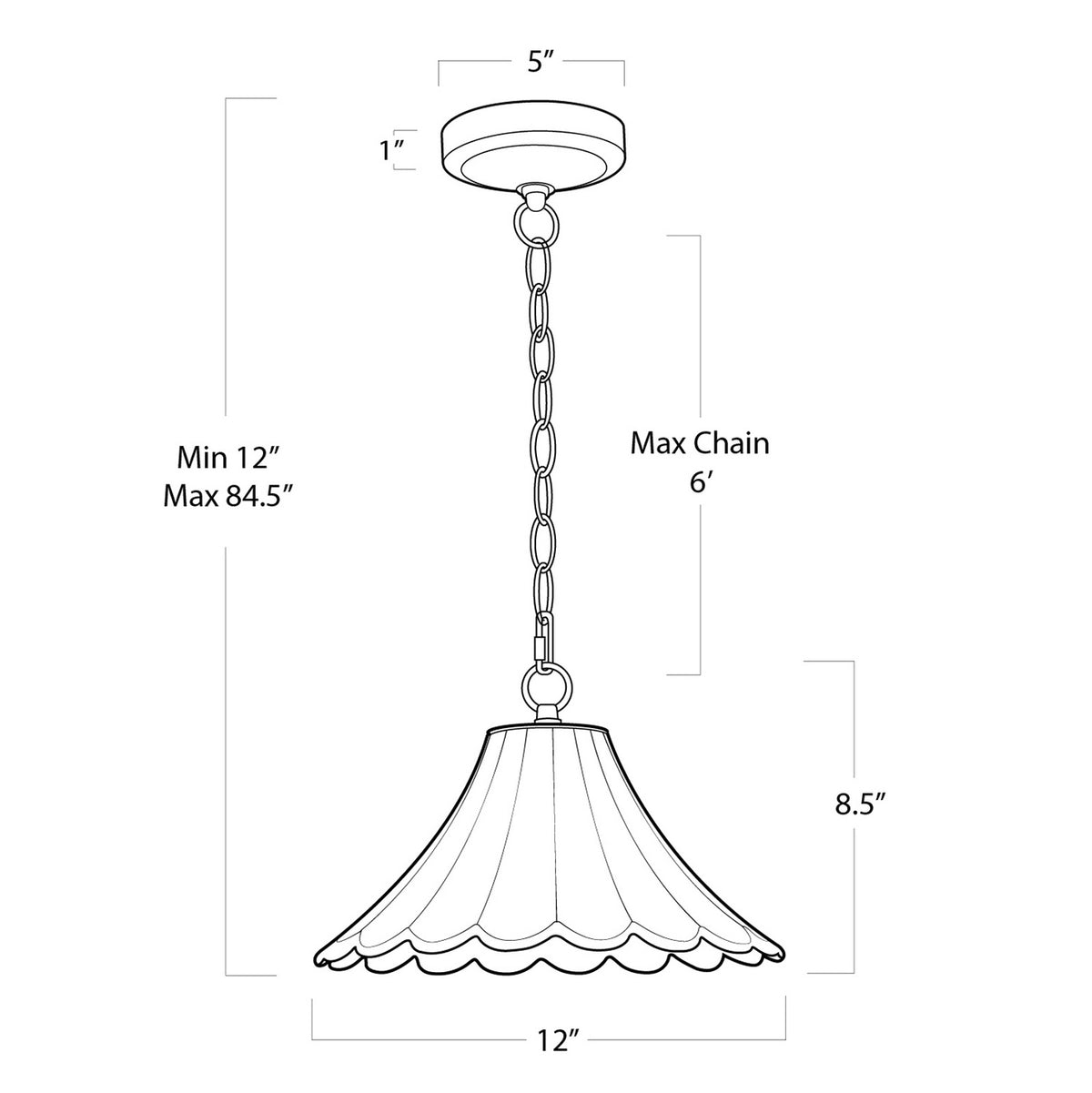 Cally One Light Pendant