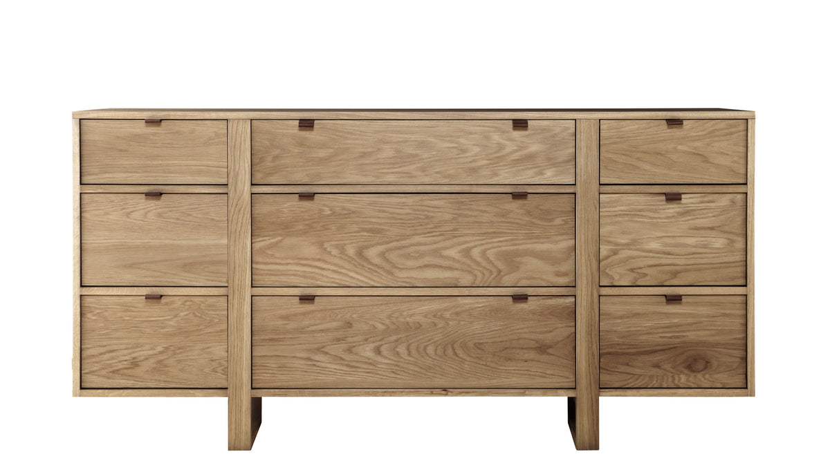 West Bros Fulton Dresser in 89 Sand, on white
