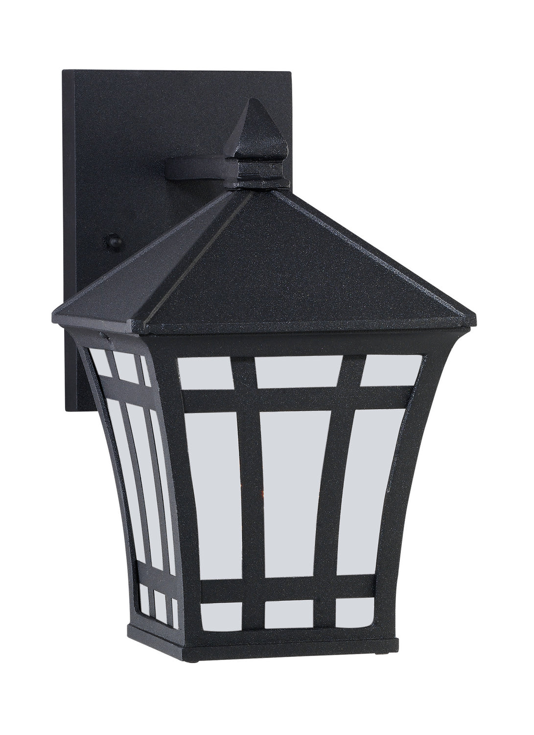 Herrington 10" Lantern — Etched / White Inside