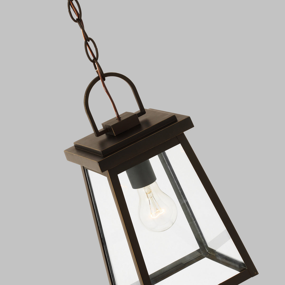 One Light Outdoor Pendant — 14.25", 75 W