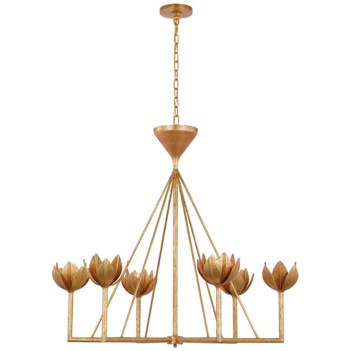 Alberto Large Low Ceiling Chandelier