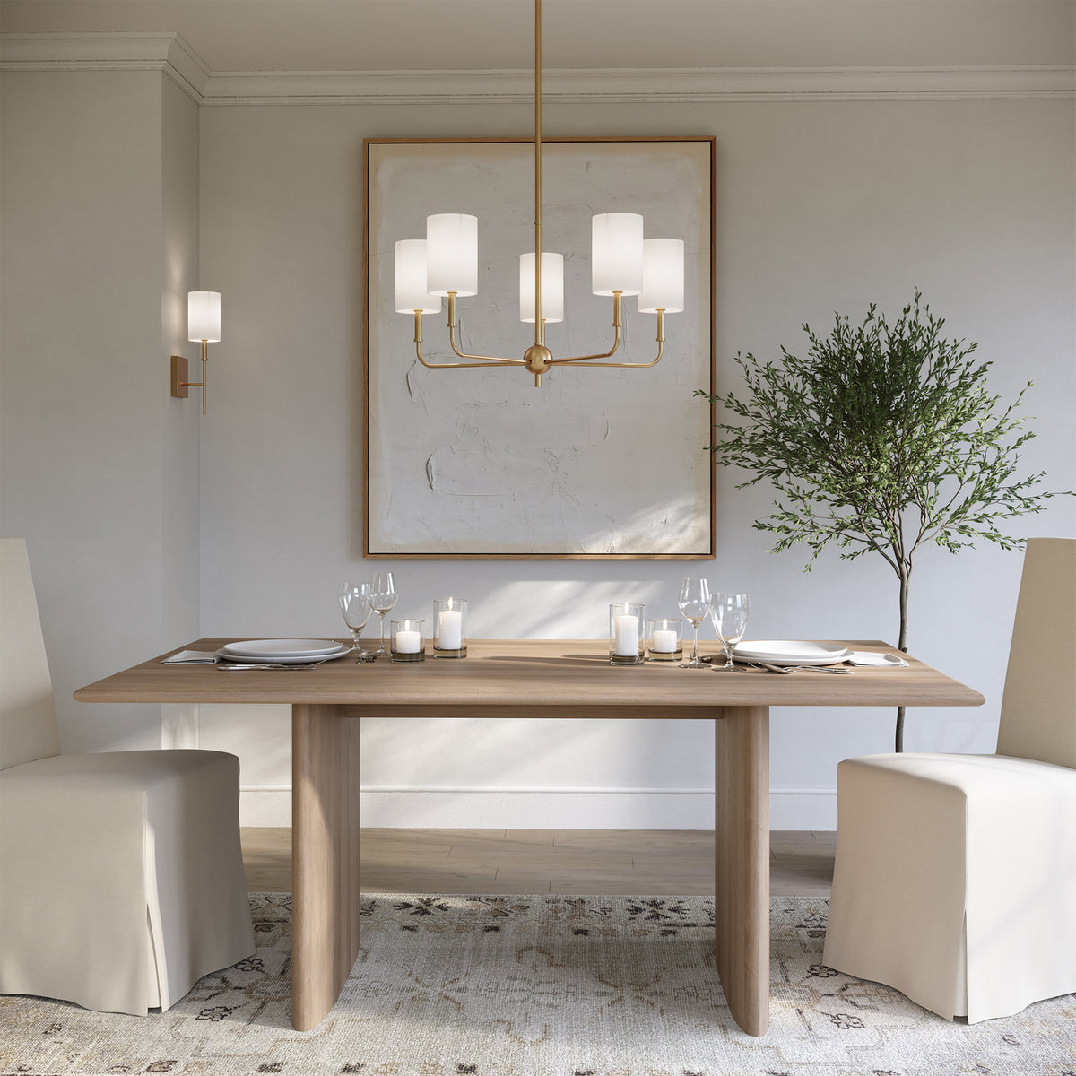 One Light Bath Vanity — 15.38"