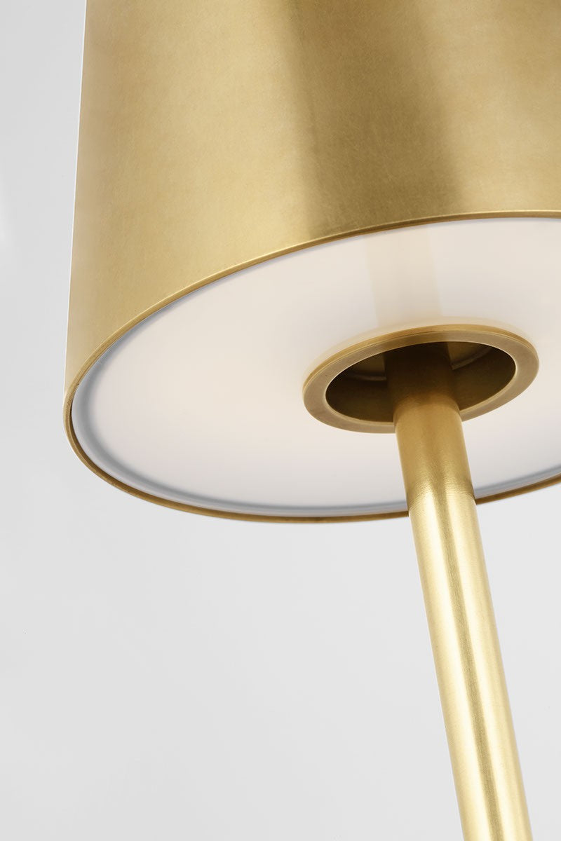 Nevis Short Accent Rechargeable Table Lamp