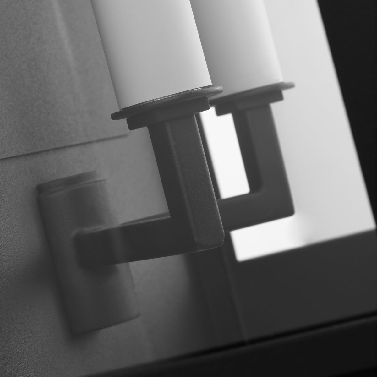 Two Light Outdoor Wall Sconce — 19.13"