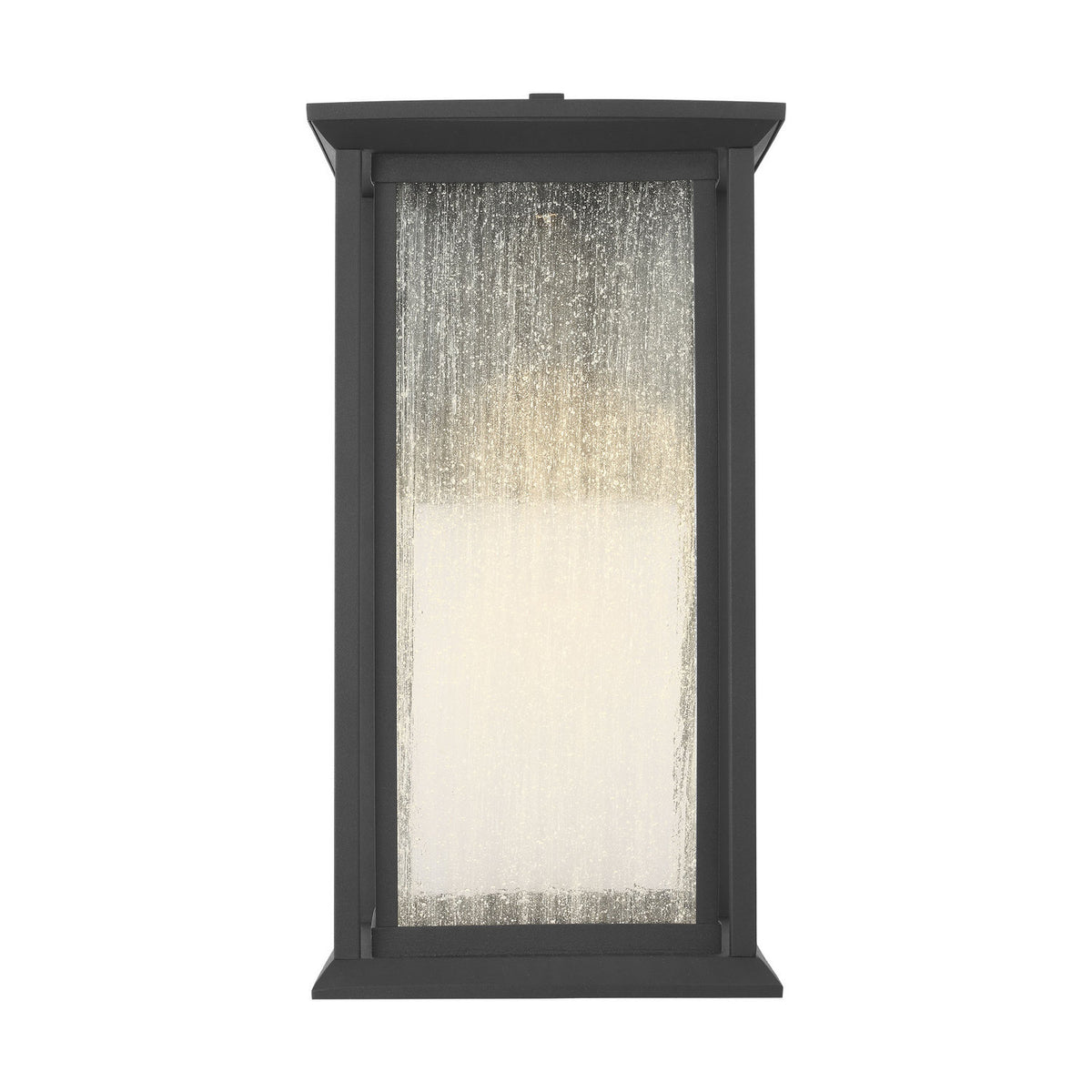 Audley 15" LED Lantern — Distressed Seeded