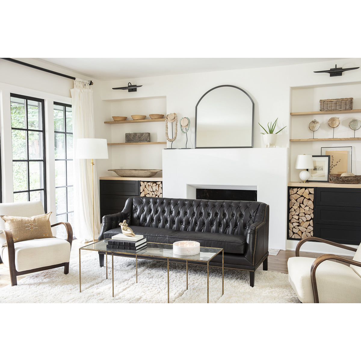 Fisher Two Light Floor Lamp