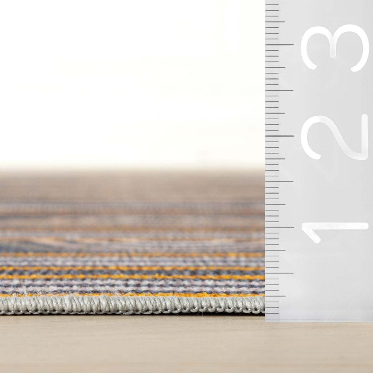 Button Machine Washable Rug