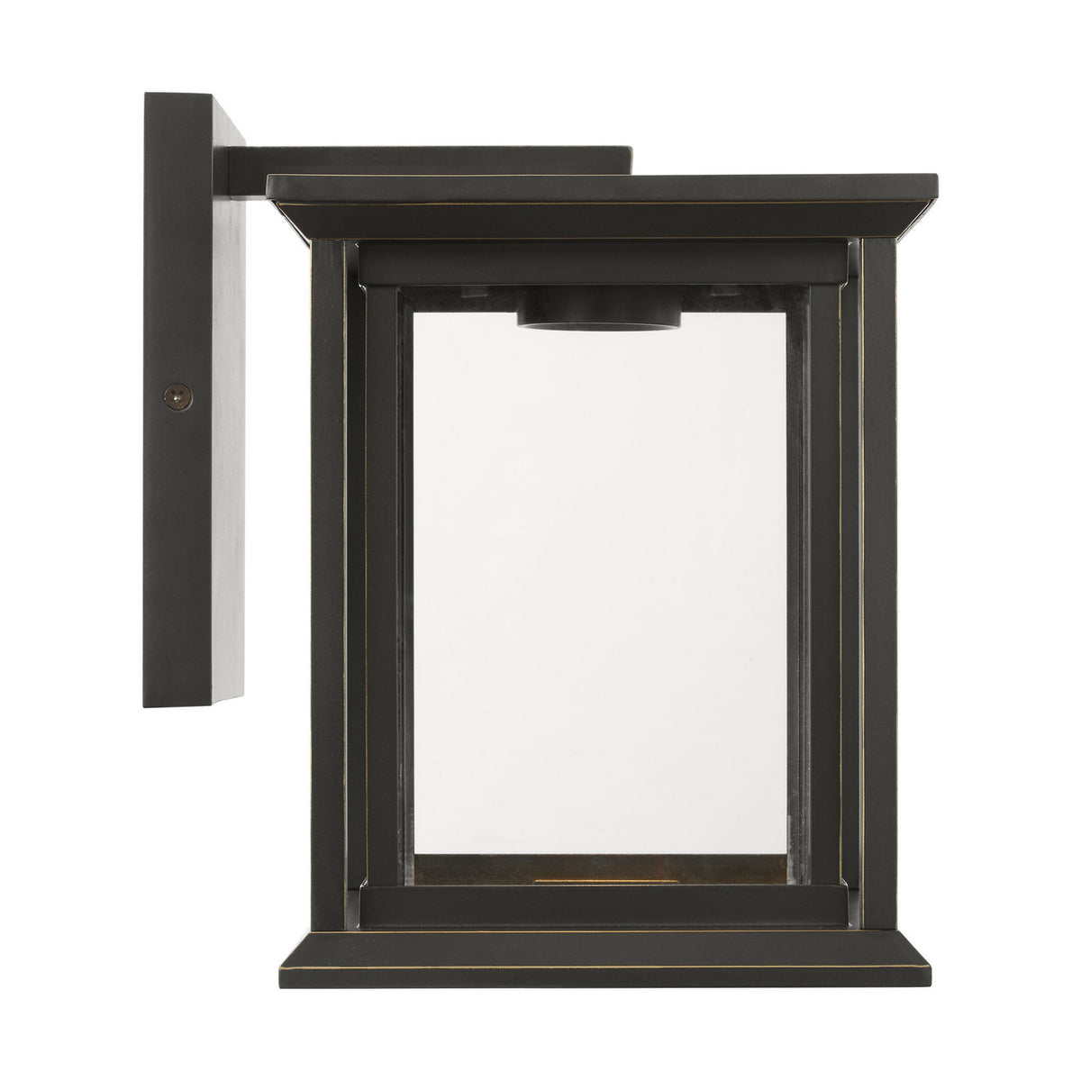 Audley 10" LED Lantern — Clear