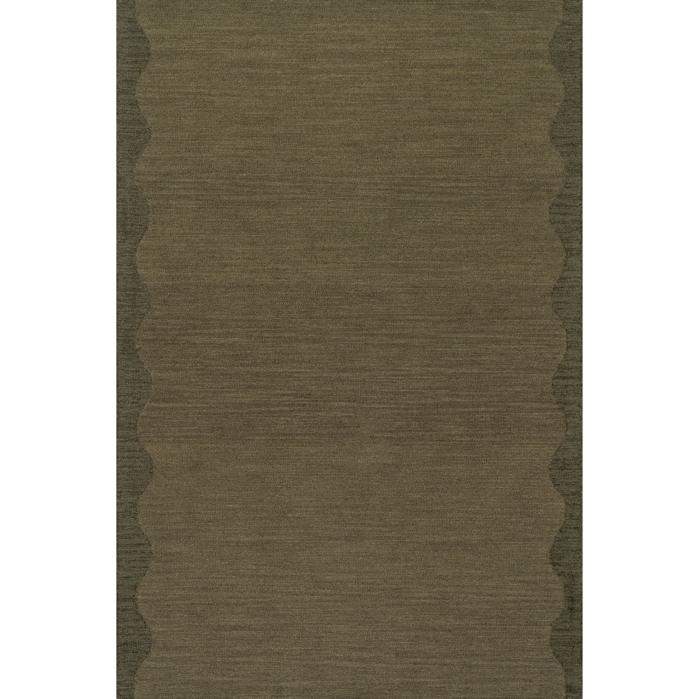 Nate Berkus Ondine Solid Wool Cozy Area Rug