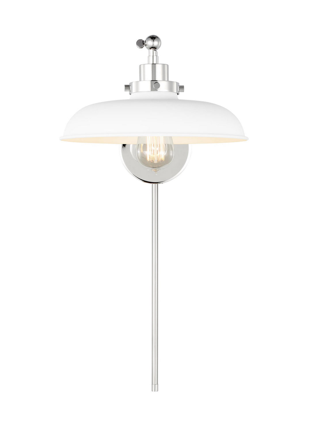 Wellfleet One-Arm Wide Sconce