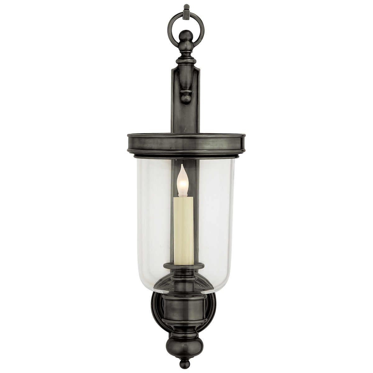 Georgian Small Hurricane Wall Sconce