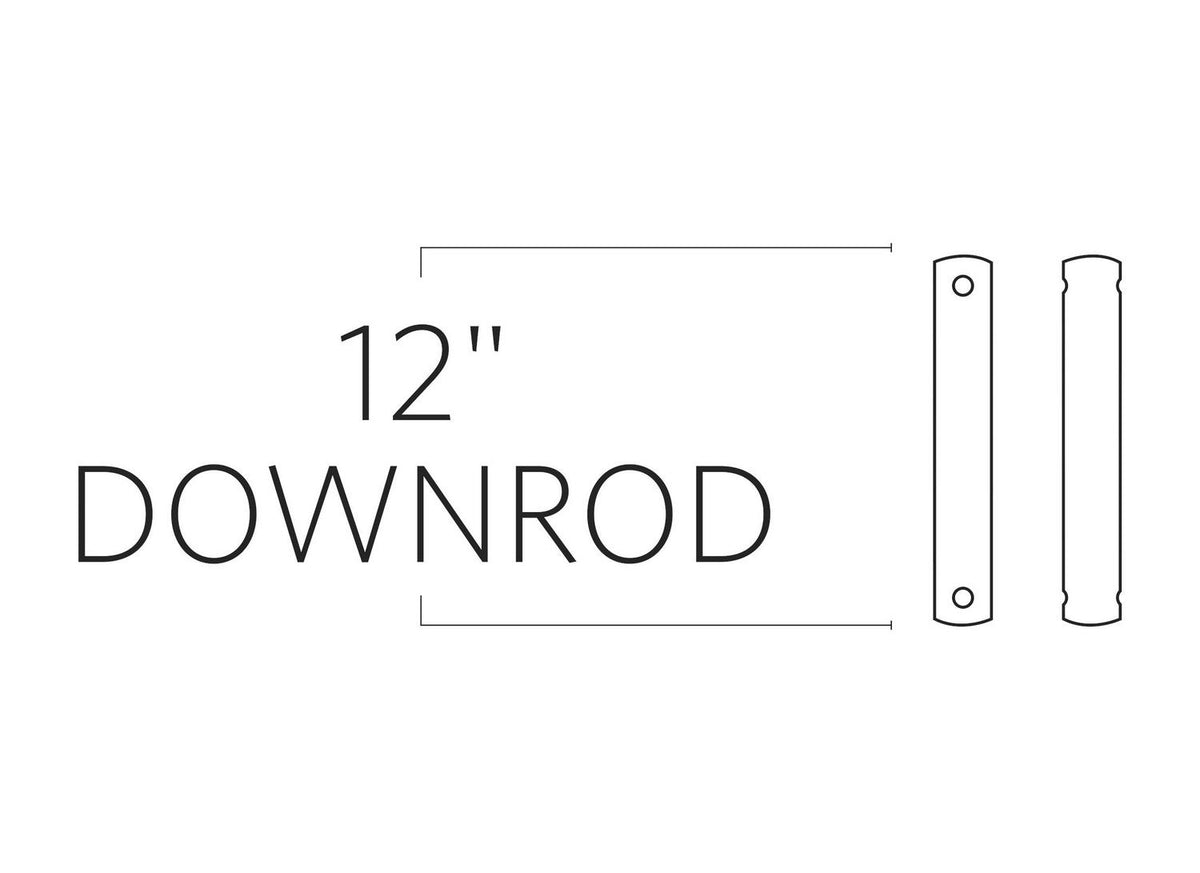 Universal Downrod — 12"
