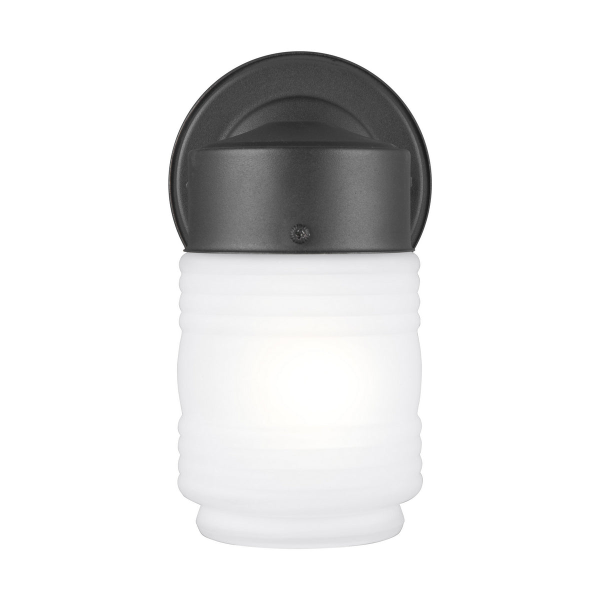 Jelly Jar 7.5" Lantern — Satin Etched