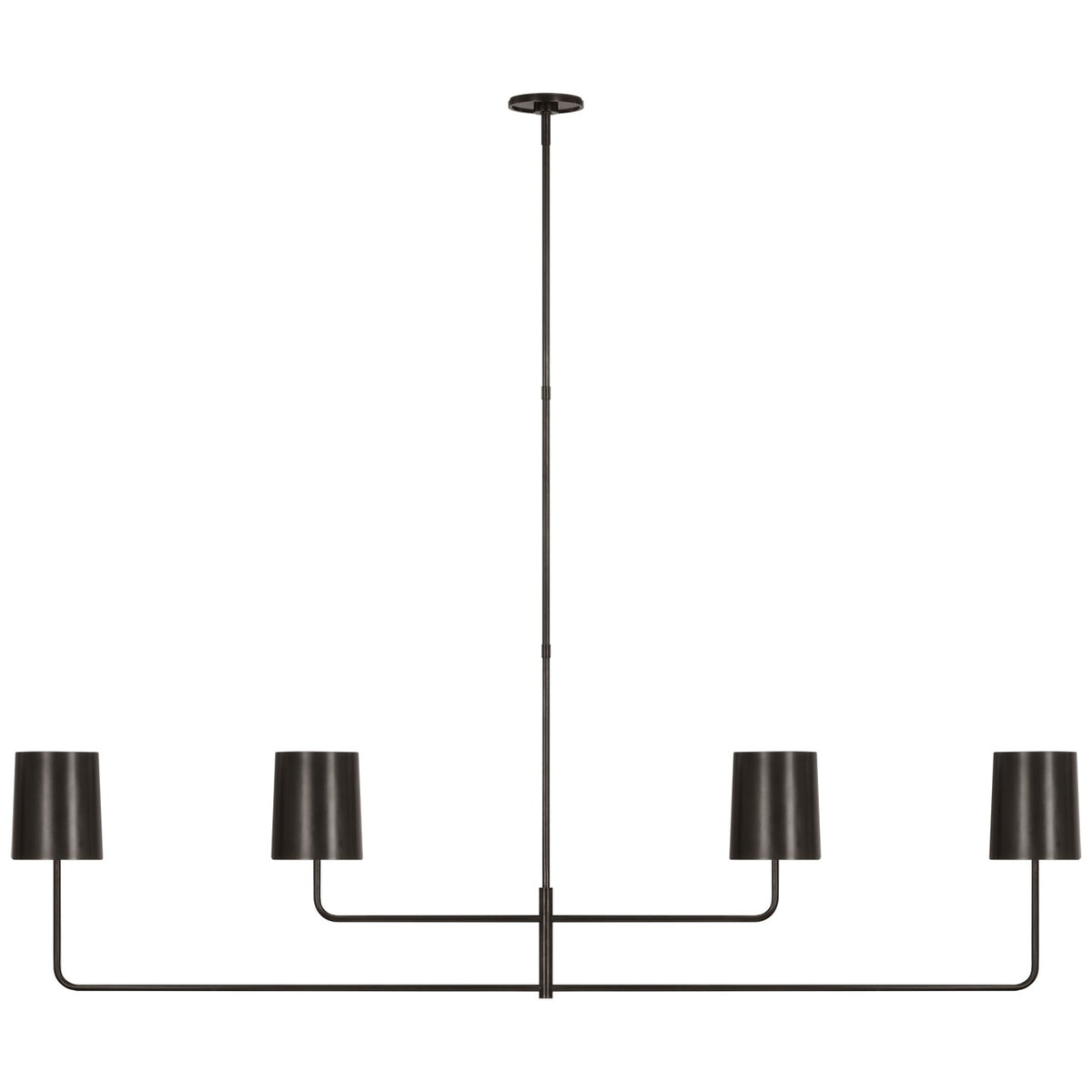 Go Lightly 70" Four Light Linear Chandelier