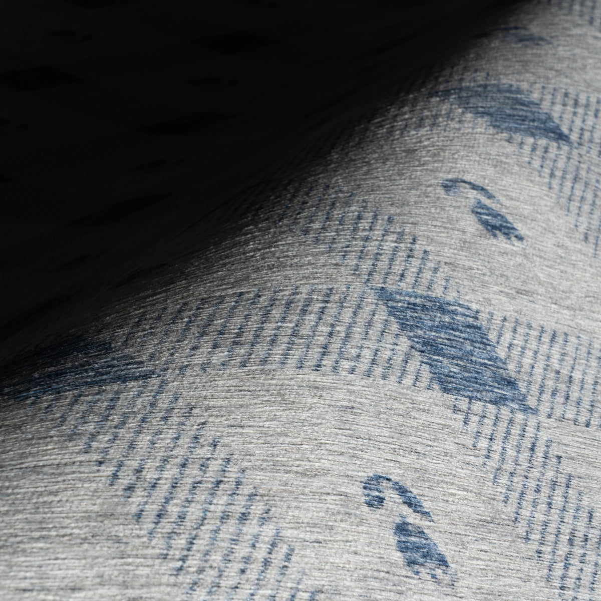 Gingham Machine Washable Rug
