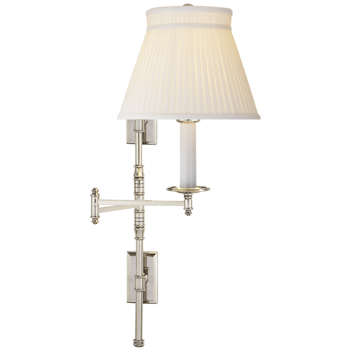 Dorchester Swing Arm One Light Swing Arm Wall Lamp — 27.00"