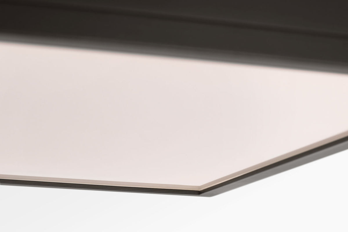 Dupont 16 Square Semi Flush