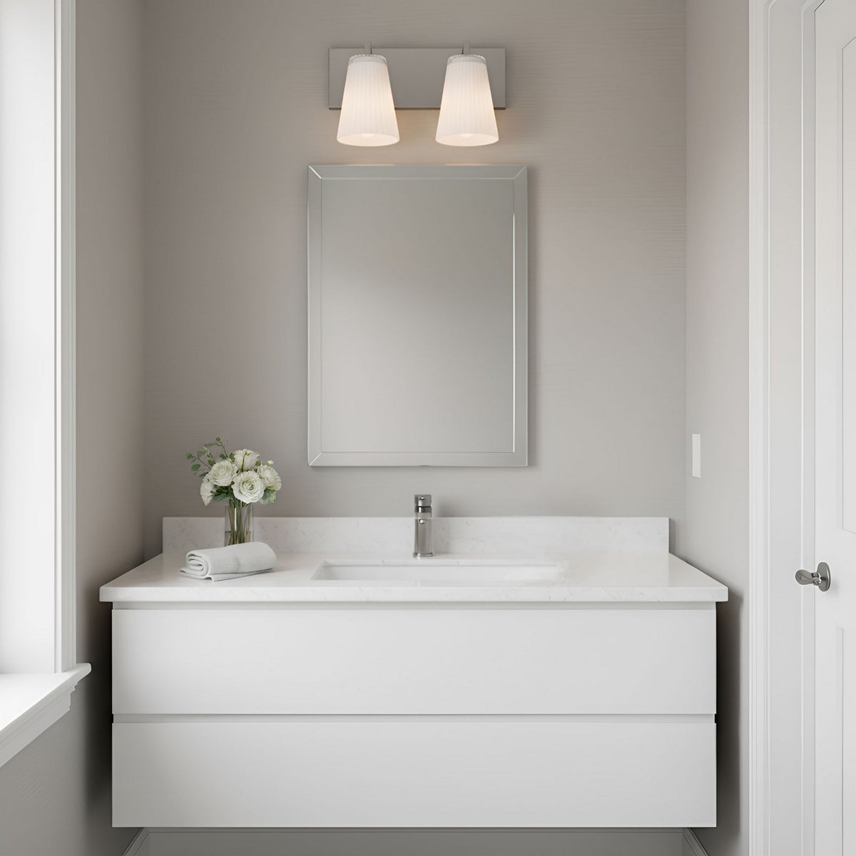Upson Two Light Bath