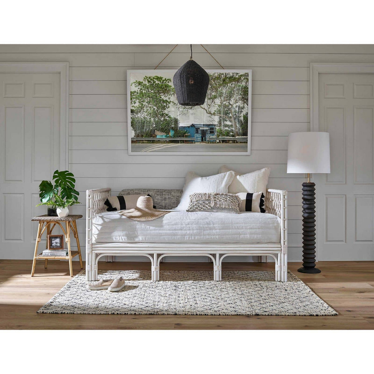 Accordion Two Light Floor Lamp