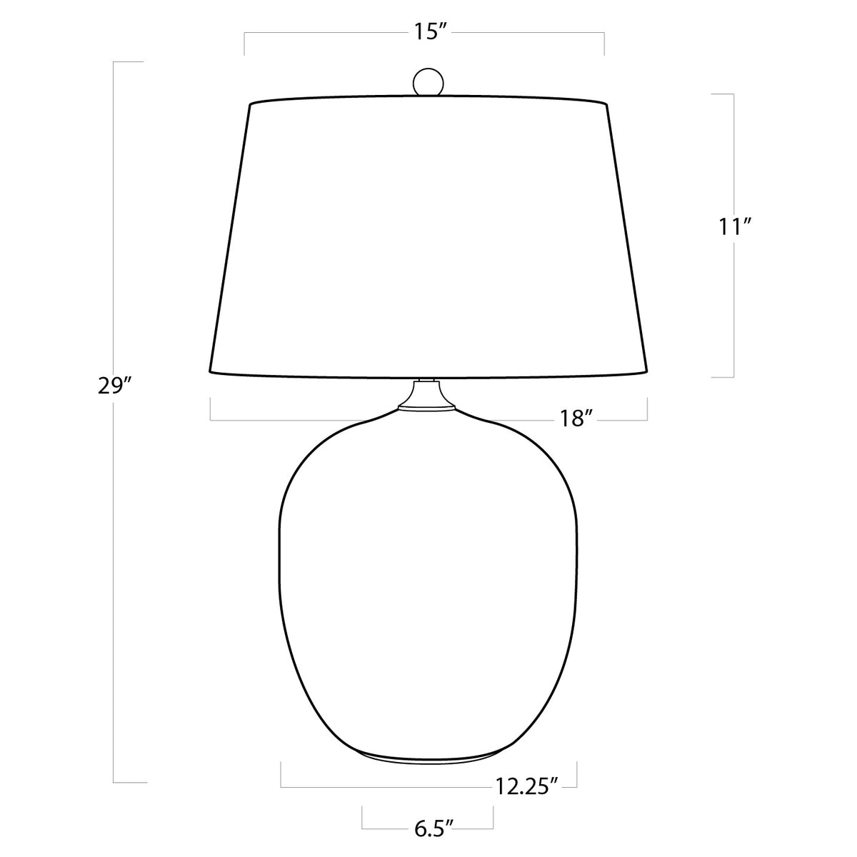 Harbor One Light Table Lamp