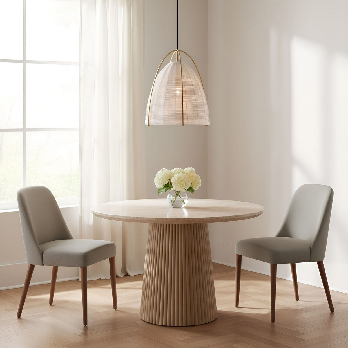 Norman Large Wicker Pendant