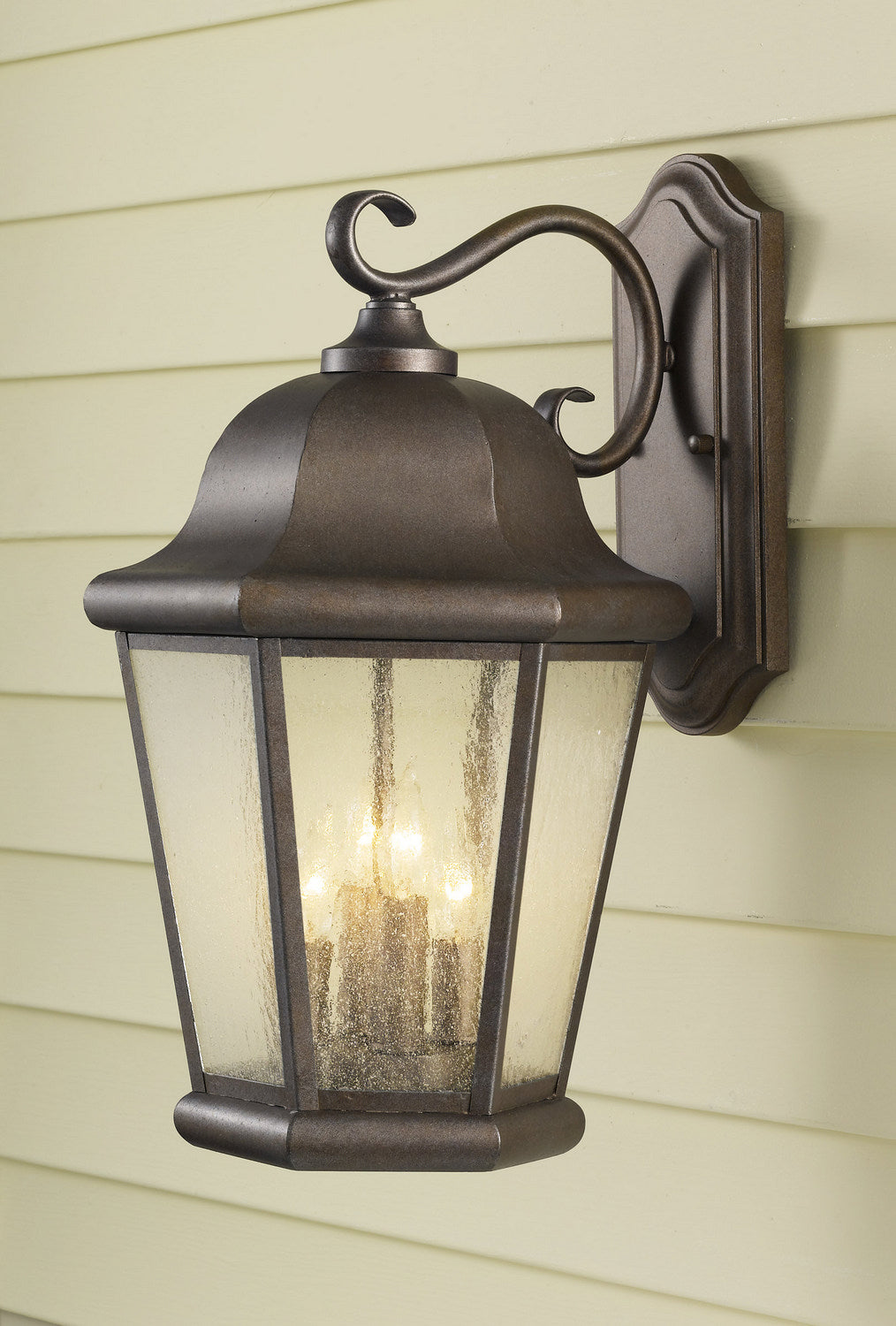Four Light Outdoor Wall Lantern — 20.00"