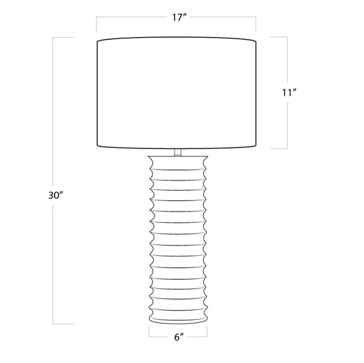 Nabu One Light Table Lamp — 30.00"