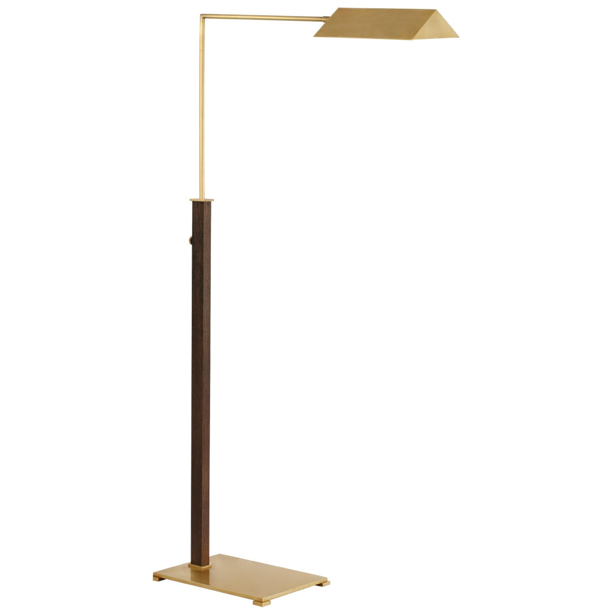 LED Floor Lamp — W: 10.75" × H: 43.00" × D: 30.00"