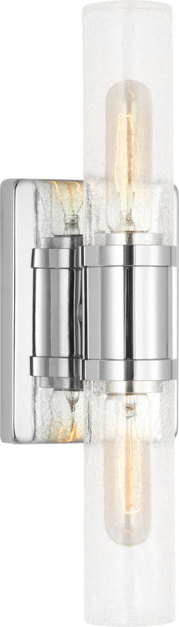 Keaton 16" Bath Sconce — Crackle