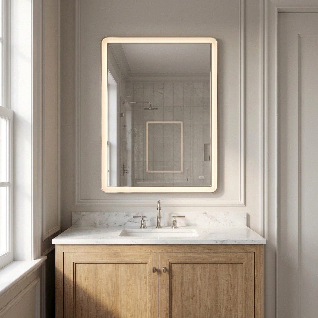 Chopin 36" x 48" Rectangular Illuminated Mirror