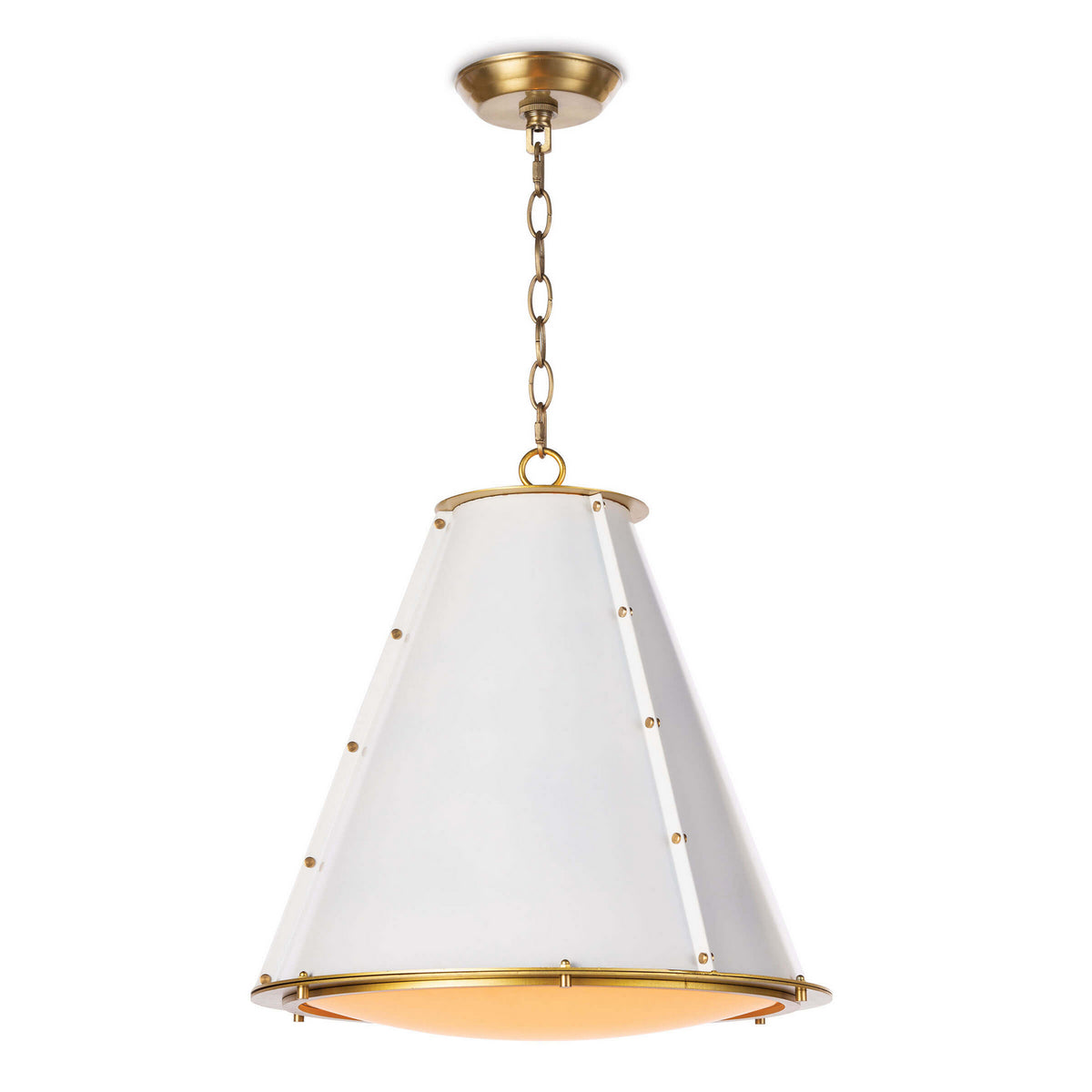French One Light Chandelier