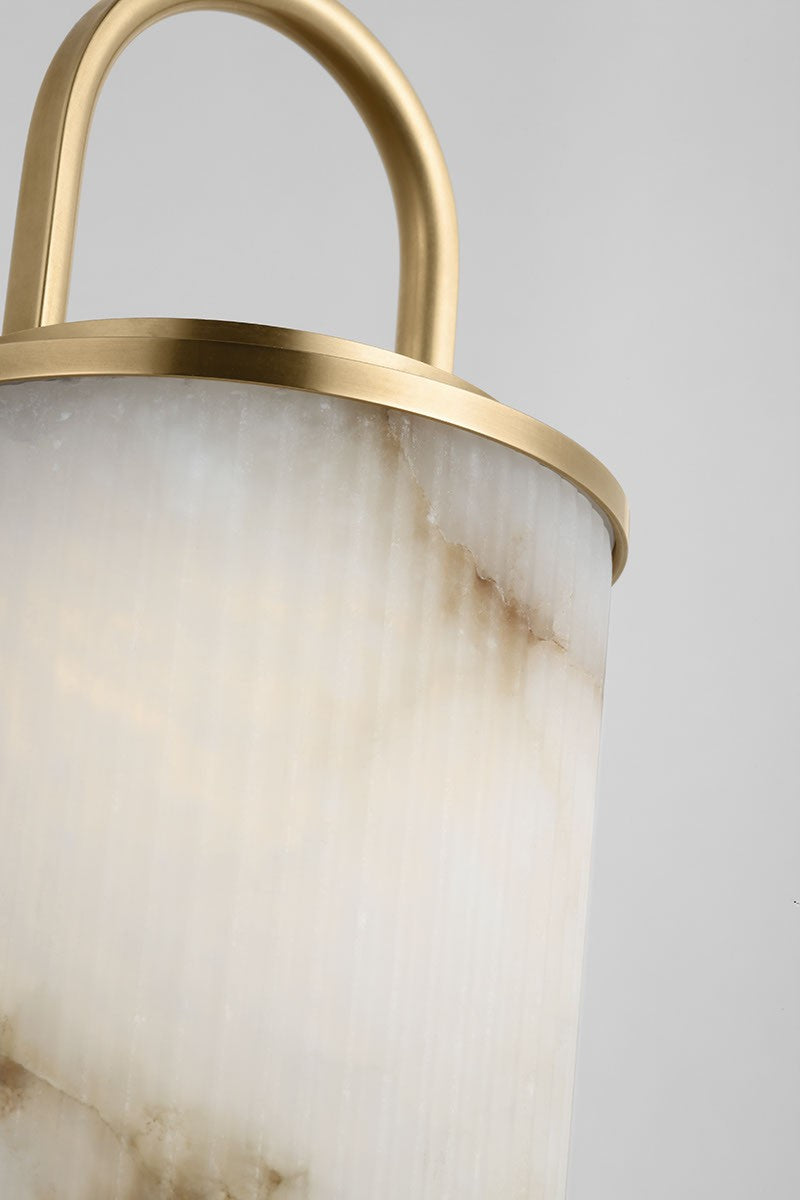 Tawa Alabaster Accent Rechargeable Table Lamp