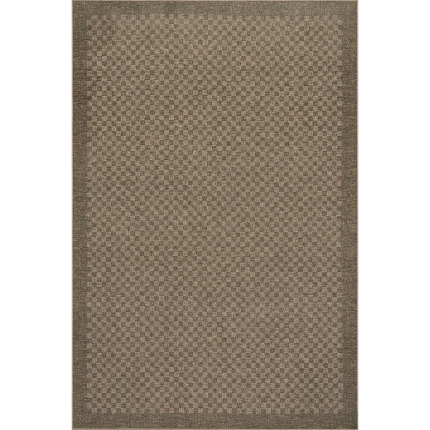 Nate Berkus Watts Modern Checkered Washable Area Rug