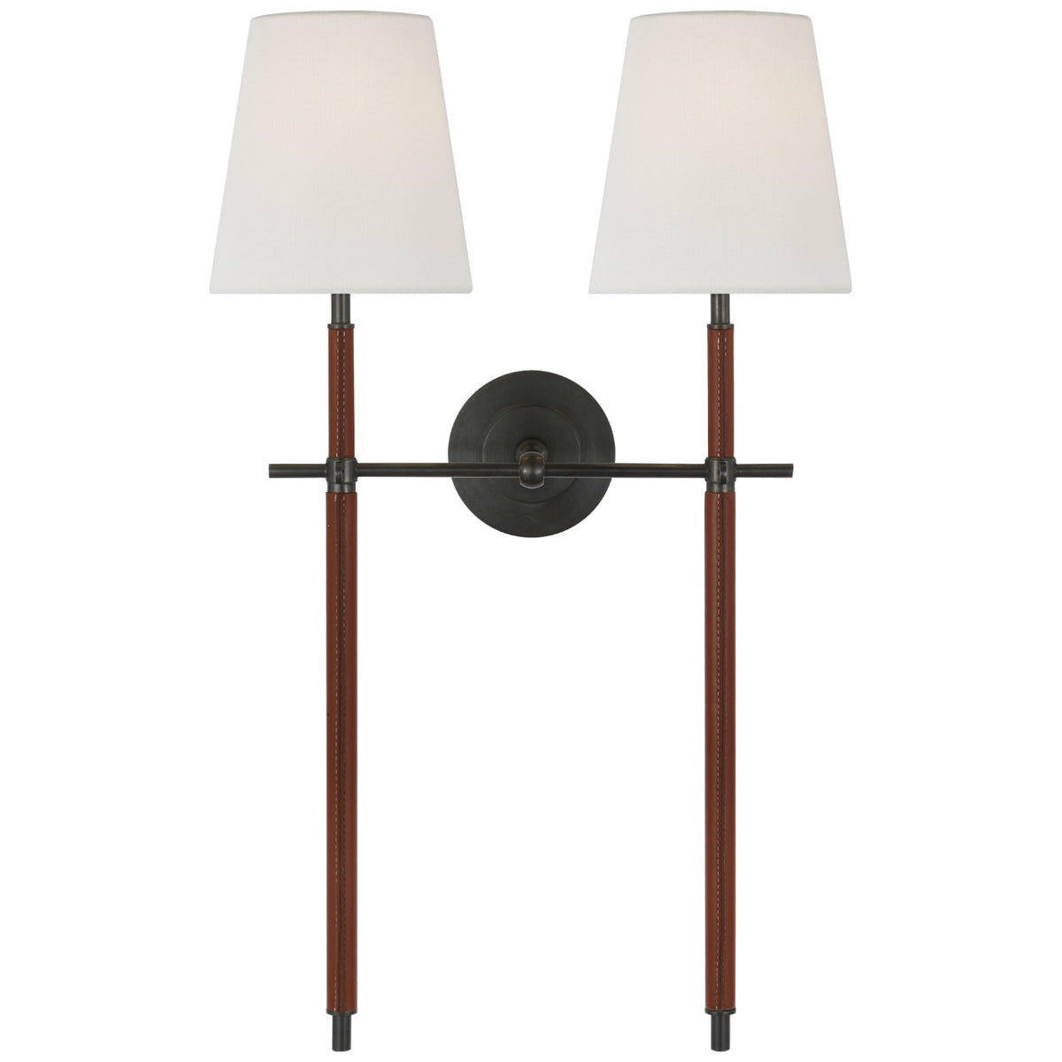 Bryant Large Wrapped Double Tail Sconce