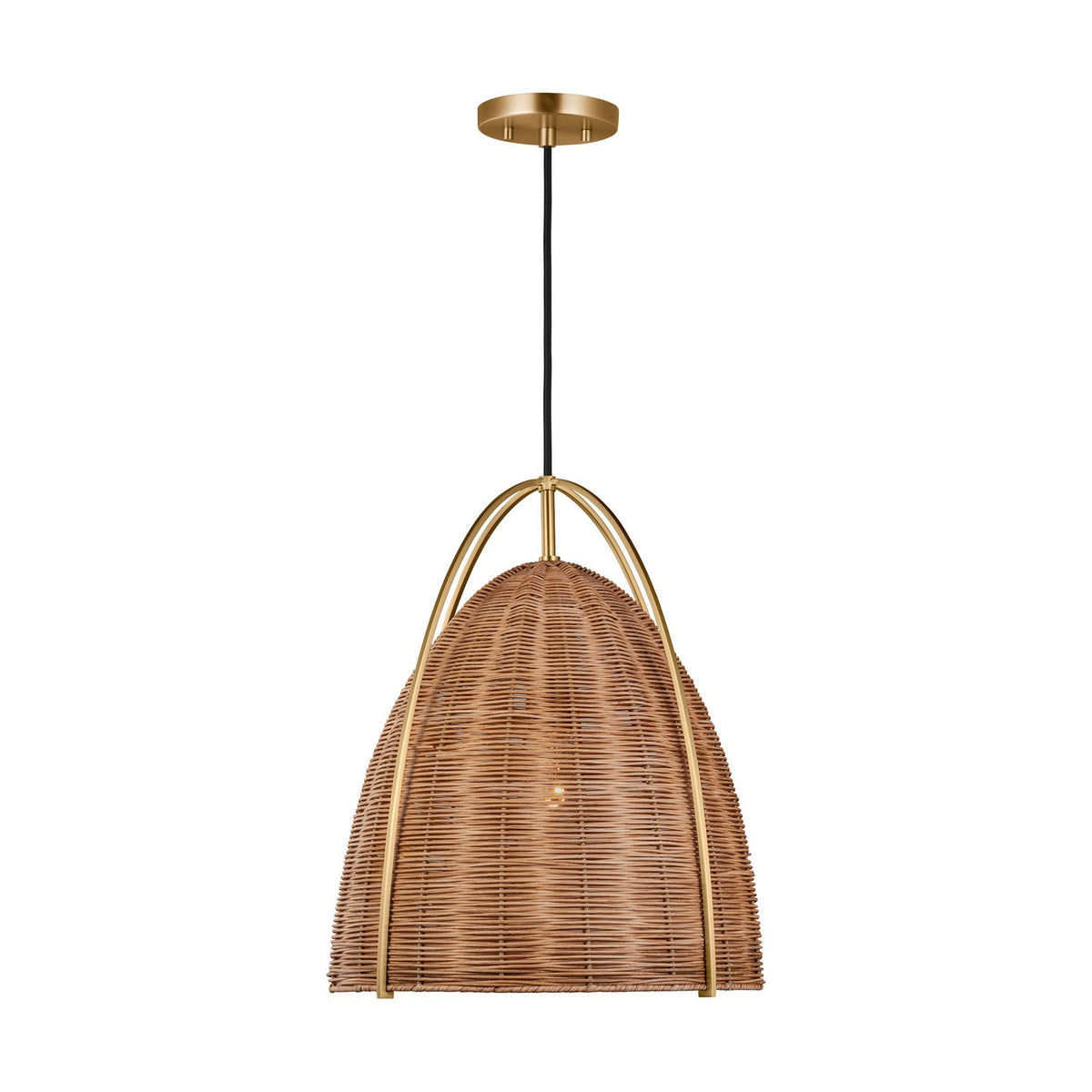 Norman Large Wicker Pendant