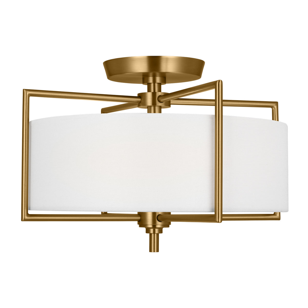 Two Light Semi-Flush Mount