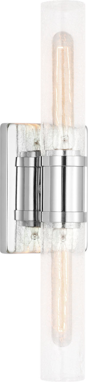 Keaton 20" Vanity Sconce — Crackle