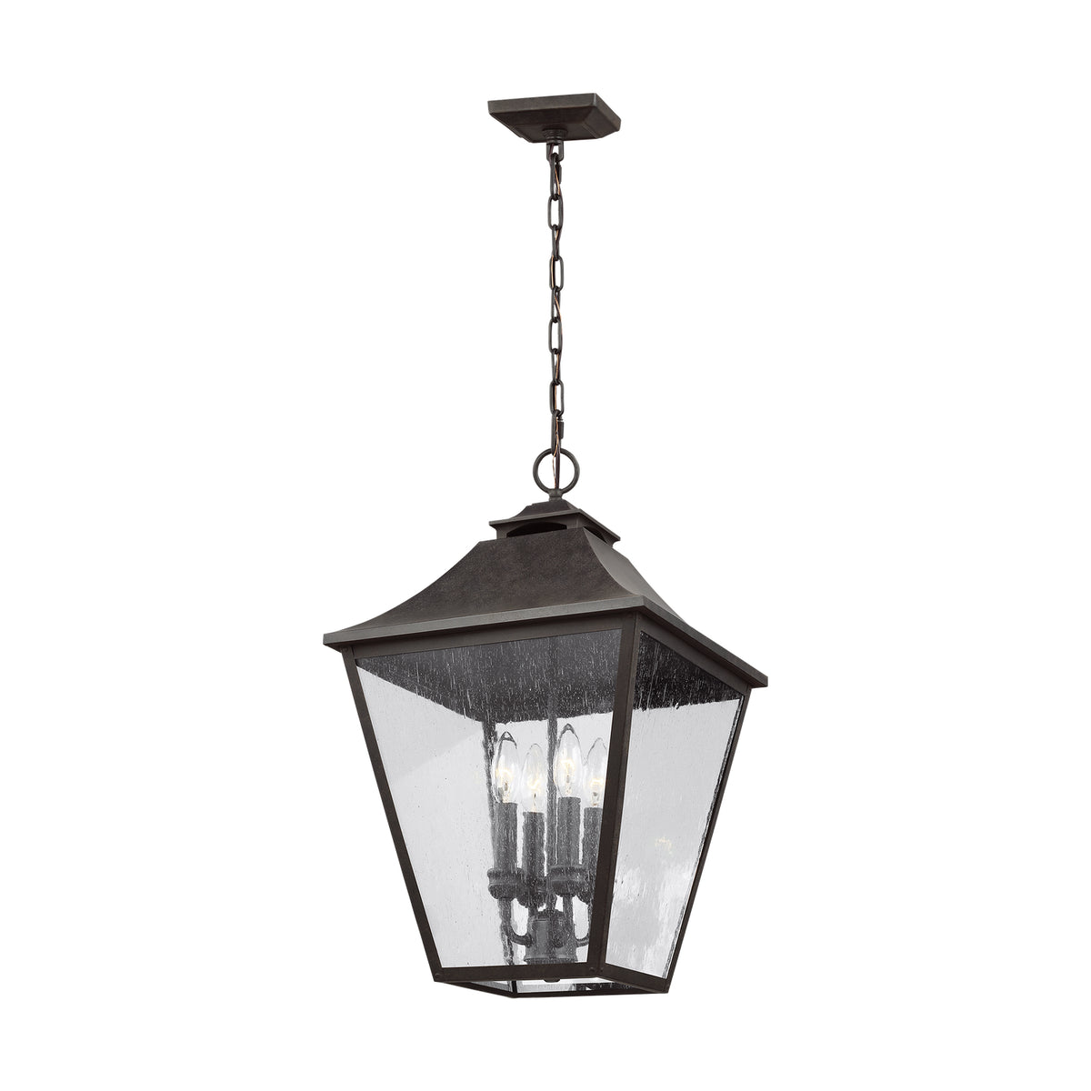 Four Light Outdoor Pendant — 23.38"