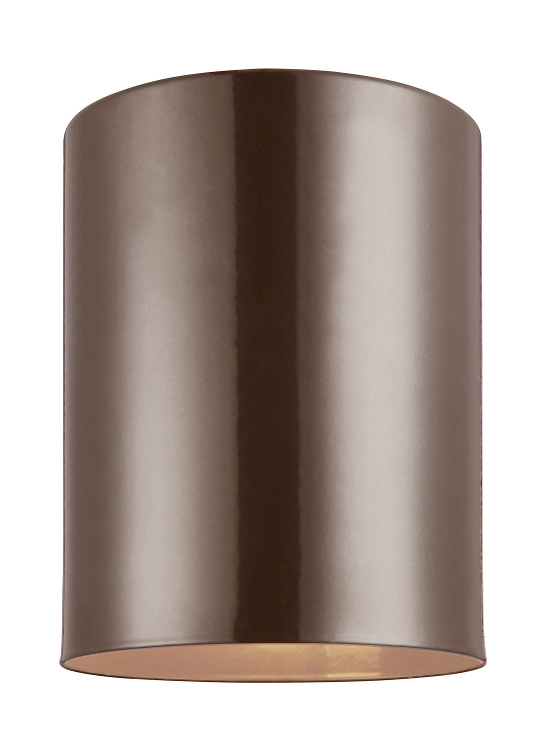 One Light Outdoor Flush Mount — 6.63", 65 W